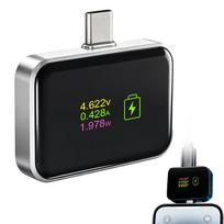 140W USB-C Smart Charging Cut-off Adapter Digital Real-Time Wattage Display Auto Overcharge Protection Power Isolator EU juoda