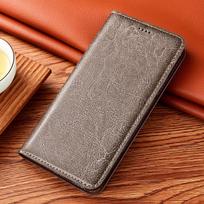 For Honor Magic 4 5 6 7 8 RSR Lite Pro Ultimate Separate Multiple Card Slot Wallet Magnetic Cover Flip Genuine Leather Case For Magic 4 gray