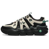 FILA Panini Patogūs Universalūs Smūgius Sugerianti Patvarūs Žemi Retro Krepšinio Batai Vyriškas Sportbačiai Juodi Avižiniai F12M242605FBO 40 gray