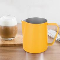 350ml Stainless Steel Milk Frothing Jug Frother Coffee Latte Container Cup Coffee Utensils geltona