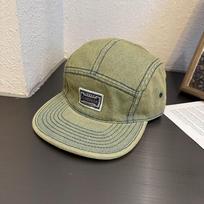 A Niche Retro Cowboy Flat Brimmed Baseball Cap That Is Versatile For Both Men And Women In Vintage And Street Hip-Hop Styles Adjustable gray