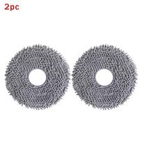 Mop Cloth Pad For Roborock G20s Ultra/Qrevo Curv/Edge/Edge 5V1/Qrevo 5AE/Q Revo/Qrevo MaxV/S/Pro/S5V/Edge S5A/QV 35A/QV 35S/Saros 10 /10R Robot Vacuum as the picture šviesiai pilka spalva