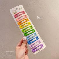 Colorful Dopamine Star Hair Clip: Universal Five-Pointed Hairpin for Kids & Adults, Ideal for Bangs & Flyaway Hair. white