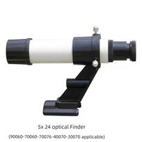 Astronomical Telescope Red Dot Finderscope Accessories Applicable to Xinda Star Tebo Guan 80/90/130dx/127slt 5X24 raudona