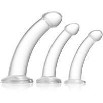 You2Toys Crystal Clear Anal Training Set analinių dildo rinkinys