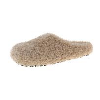 Autumn and winter simple lazy bag head wool shoes lamb wool lazy half drag warm outer flat slippers 40 žalia