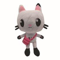 Newest 8 Stlyes Gabby Dollhouse Plush Toy Mercat Cartoon Stuffed Animals Mermaid Cat Plushie Doll Kids Birthday Christams Gifts gray
