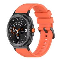 Silicone Band for Samsung Galaxy Watch 8 44mm 40mm Classic 46mm Sport Breathable Bracelet for Galaxy Watch Ultra 2026 47mm Strap Galaxy Watch 8 40mm black