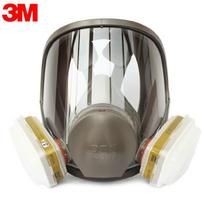 3M 6800 Full Face Respirator Kit with 6006 Cartridges Standard black