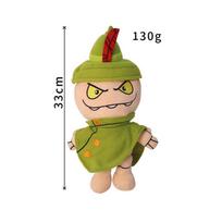 New Billie Bust Up Plush Toy Fantoccio Bat Cute Game Figure Doll Game Peripheral Stuffed Decoration Collectible Birthday Gifts armijos žalia spalva
