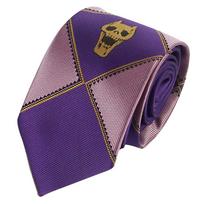 Formemory JoJo's Bizarre Adventure Yoshikage Kira Necktie - Officially Styled Anime Design, Washable, 4 Colors violetinė