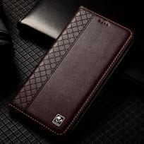 Flip Case for XIAOMI Redmi Note 13 Note13 Pro Plus 4G 5G Luxury Cowhide Genuine Leather Wallet Cases Napa Grid Magnetic Covers Note 13 gray