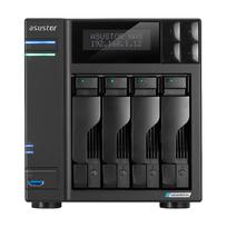 ASUSTOR  LOCKERSTOR 4 Gen2+ NAS Desktop Intel® Celeron® N5105 4GB DDR4 ADM Black | AS6704T v2 | 4710474831746