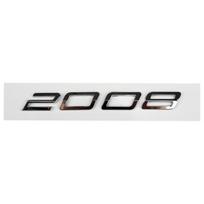 1 vnt. Automobilio 3D ABS raidės Logotipo Lipdukai 2008 3008 4008 5008 2023 2024 2025 Automobilio bagažinės raidžių emblemos Lipdukai white