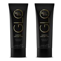 Bondi Sands GLO Shimmer One Day Tan, 100ml, 2 pcs black