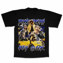 New Rare Young Dolph Key Glock Gift For Fans Men S-234XL T-Shirt Unisex T-Shirt XXXL gray