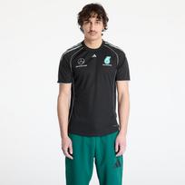 adidas x Mercedes AMG Petronas F1 Team Mechanics Jersey Black/ Black/ Reflective Silver - Dydis L (JX8245 Marškinėliai)