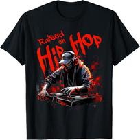Hip Hop DJ 50th Anniversary Graphic T-Shirt S juoda