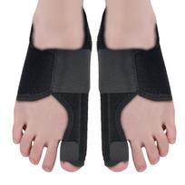 Ergonomiškas buniono korektorius Kvėpuojantis Reguliuojamas dirželis Hallux Valgus korektorius Daugkartinis buniono apsaugas Kojos piršto ortozė Įtvaras one size juoda