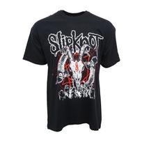 Unisex Adult Casual Graphic SLIPKNOT GOAT GRAPHIC T SHIRT T-Shirt M black