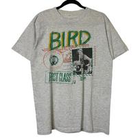 1990 Boston Celtics Larry Bird Salem Stamp NBA T shirt Sz L (B2203) 4XL gray