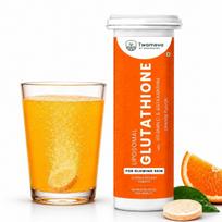 L-Glutationo putojančios tabletės | Vitaminas C, E ir Astaksantinas | Glutationas spindinčiai, vienodo atspalvio ir švytinčiai odai | Padeda išlaikyti jaunatvišką ir