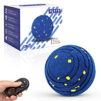 Smart Interactive Dog Toy, Indestructible E-TPU Toy Ball for Aggressive Chewers, Automatic Moving, Rechargeable Ball for Small/M blue