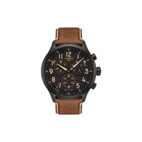 TISSOT Sporto kolekcija Kvarcinis mechanizmas Atsparumas vandeniui 100m Vyriškas laikrodis Juodas ciferblatas Nerūdijančio plieno korpusas T116.617.36.052.03 Black Dial black