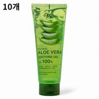 Ikel Natural 100% Aloe Soothing Gel, 250ml, 10 pcs green