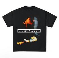 Išpardavimas Partynextdoor Grafinis Marškinėlis Rnb Rap Madingas Marškinėlis S-5XL XXXXL gray