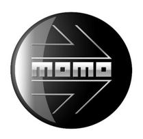 Momo Ratlankio dangtelis dangtelis 171NG 53.5 mm Arrow Glossy juoda SPCAPAWGBC00