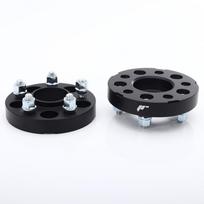 platintojas Japan Racing 15mm 2 vnt. 5x114.3 60.1 mm su smeigės (M12x1.5) (+veržlės) juoda (JRWA3-15MM-5H-60BK)