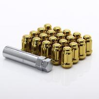 JR veržlės Forged Steel Gold M12x1.5x35 JN2 20mm 60° 20 vnt. + raktas