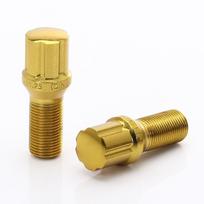 JR varžtai Gold JB1-1415H27GD M14x1.5x27 JB1 šešiabriaunis 20mm Conical 60° 20 vnt. + raktas