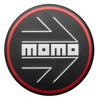 Momo Ratlankio dangtelis dangtelis KG-018RA 60mm Arrow matinė juoda Red Circle SPCAPACMBCEL
