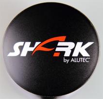 Alutec Ratlankio dangtelis 60mm juoda su sidabrinė logotipas N23 9N23SHARK-SW