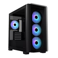 ASUS A23 PLUS + 4 ARGB FAN M-ATX Juodas Kompiuterio korpusas