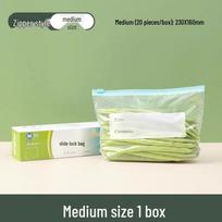 Thickened Food-Grade Ziplock Freezer & Storage Bags white