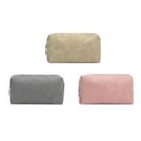PU odinė nešiojamojo kompiuterio krepšys su pliušiniu apsauginiu vidumi 15 colių MacBook Air arba iPad planšetiniam kompiuteriui Brown Power Bag beige