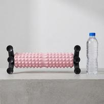 Foam Roller Comfortable EVA for Deep Tissue Muscle Massage Full Body Tool Back Legs rožinė