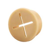 Flexible Office Hole Cover Grommets Cable Desk Grommets Cable Cord Wire Cord Hole 25mm geltona