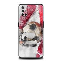 Football Phone Case For OnePlus 13 12 11 10 9 8 7T Pro 13R 12R 10R 9RT 8T Nord N200 N30 2T CE 2 3 5G Lite Soft Cover For OnePlus 7T gray