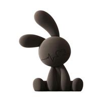 3D Printed Bunny Figurine, Modern Sitting Rabbit Sculpture, Small Animal Statue for Living Room, Home, Bookshelf Decor juoda