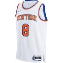 Nike New York Knicks NBA 8 Og Anunoby Home Round Neck Sleeveless Basketball Jersey Men jersey DN2087-108 XL white