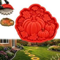 Daugkartinio naudojimo saulėgrąžos takelio akmens forma Dekoratyvinis motyvas Grindinio akmens forma Namų sodas Pumpkin red