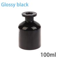 100 ml Kvepalų Tušti Buteliukai Gali Naudoti Rotango Lazdeles Oro Valymo Aromato Difuzoriaus Rinkinys Eterinių Aliejų Buteliukai Kambariui Biurui black