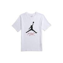 Air Jordan Flight Krepšinio Marškinėliai trumpomis rankovėmis Vyriški Viršutiniai drabužiai Balti AO0665-100 L