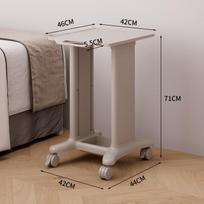 Beauty Salon Dental Storage Trolley - Mobile Cart Workbench with Drawers gray
