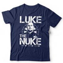 Luke Littler The Nuke TShirt Unsex Darts Champion Bullseye 180 Vintage Retro S blue