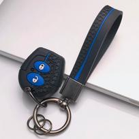 Raktų pakabuko dangtelis Volkswagen Golf Passat Polo Jetta A4 Bora B5 9N Lupo Sharan su raktų pakabuku Anti-Scratch apsauga Smūgiams atspari apsauga juoda